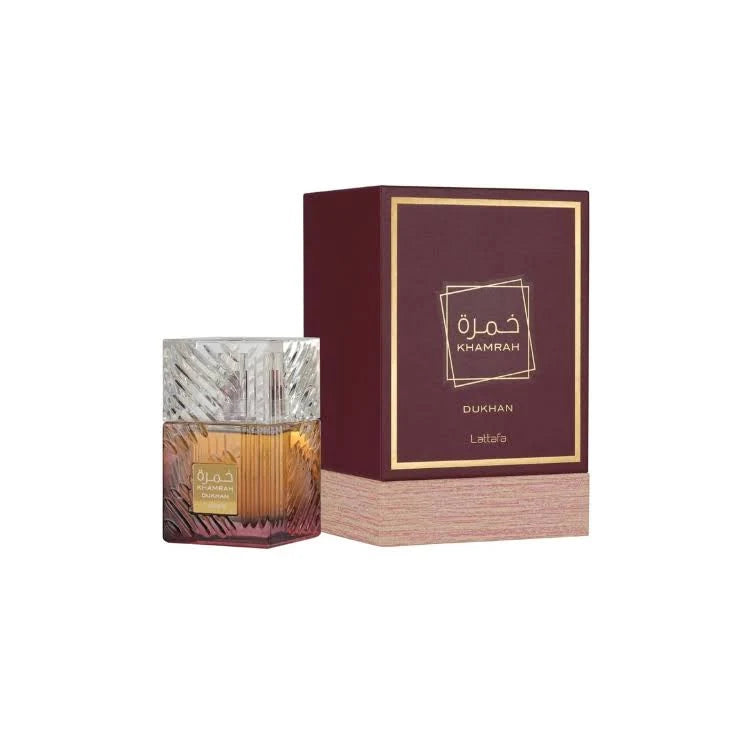 Lattafa Khamrah Dukhan 3.4 Eau De Parfum Spray For Men