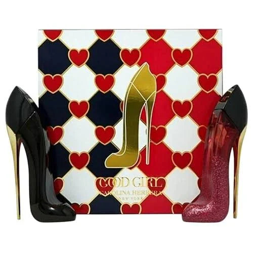 CH65181932
8411061039458
Carolina Herrera Good Girl 2 Pcs Set: Very Good Girl 1 Oz Parfum Spray + Good Girl 1 Oz Eau De Parfum Spray