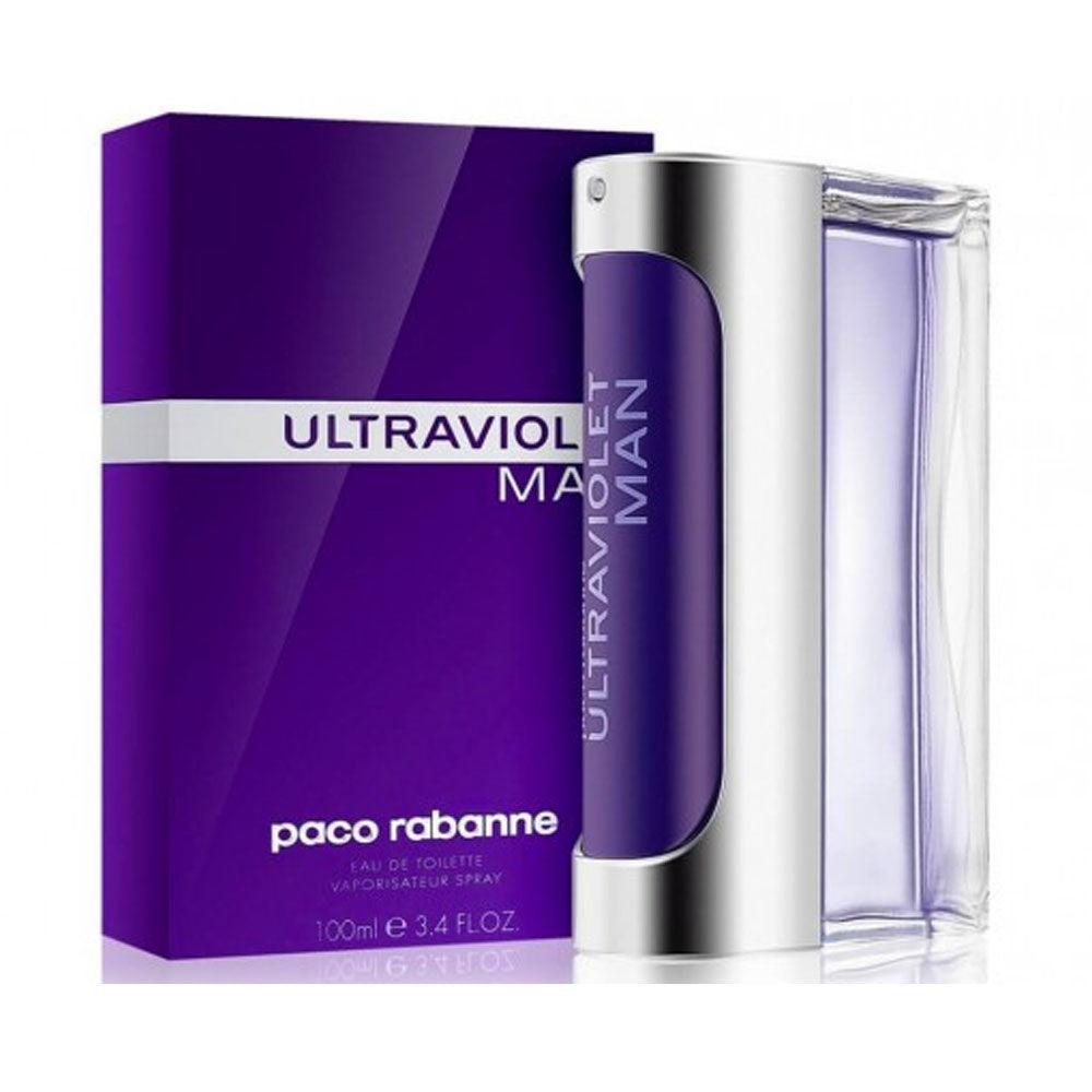 Paco Rabanne Ultraviolet 3.4 Eau De Toilette Spray For Men